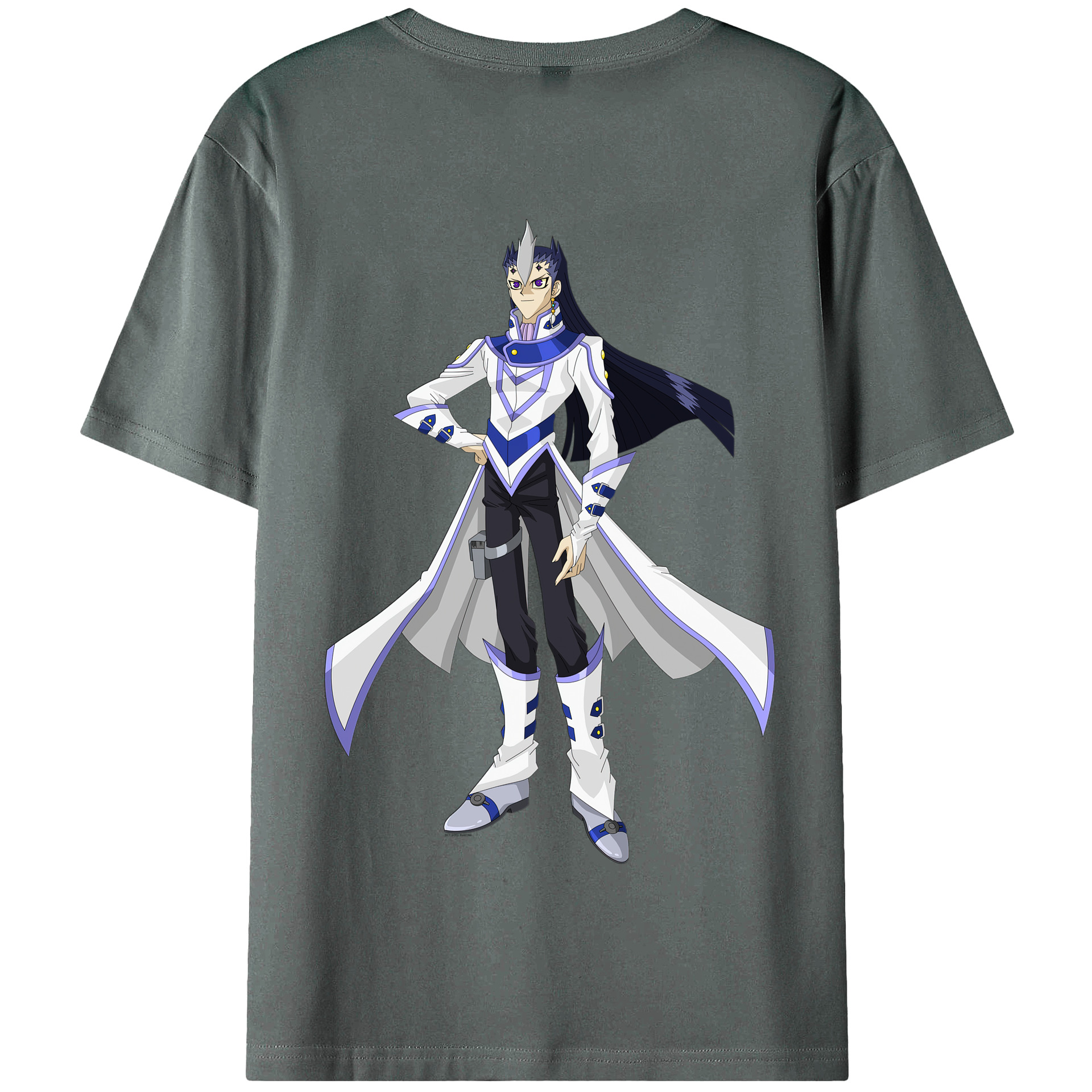 （画像用） 遊☆戯☆王 Yu-Gi-Oh! 綿100％半袖Tシャツ（背面プリント）